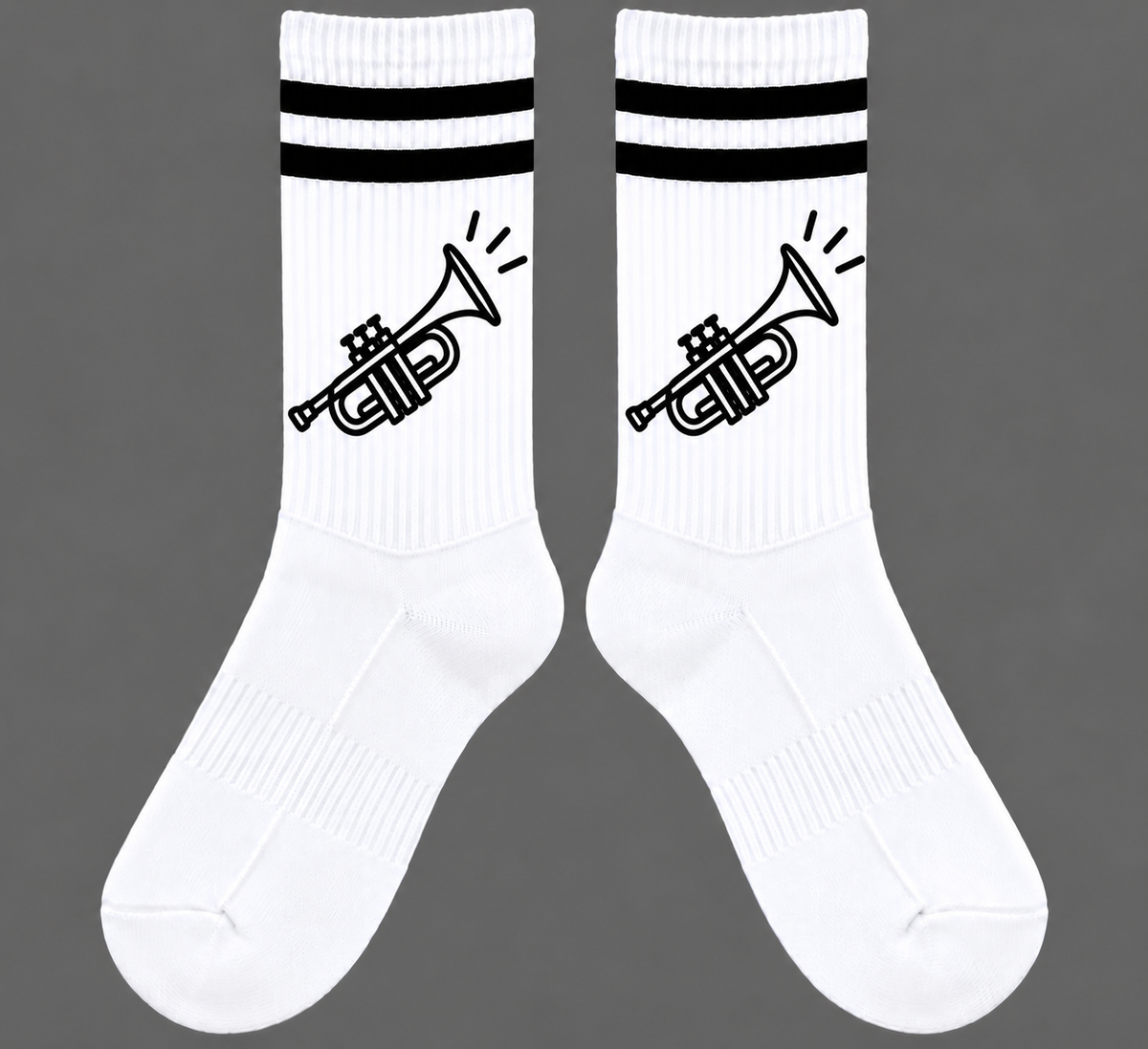 Trompete Tennissocken