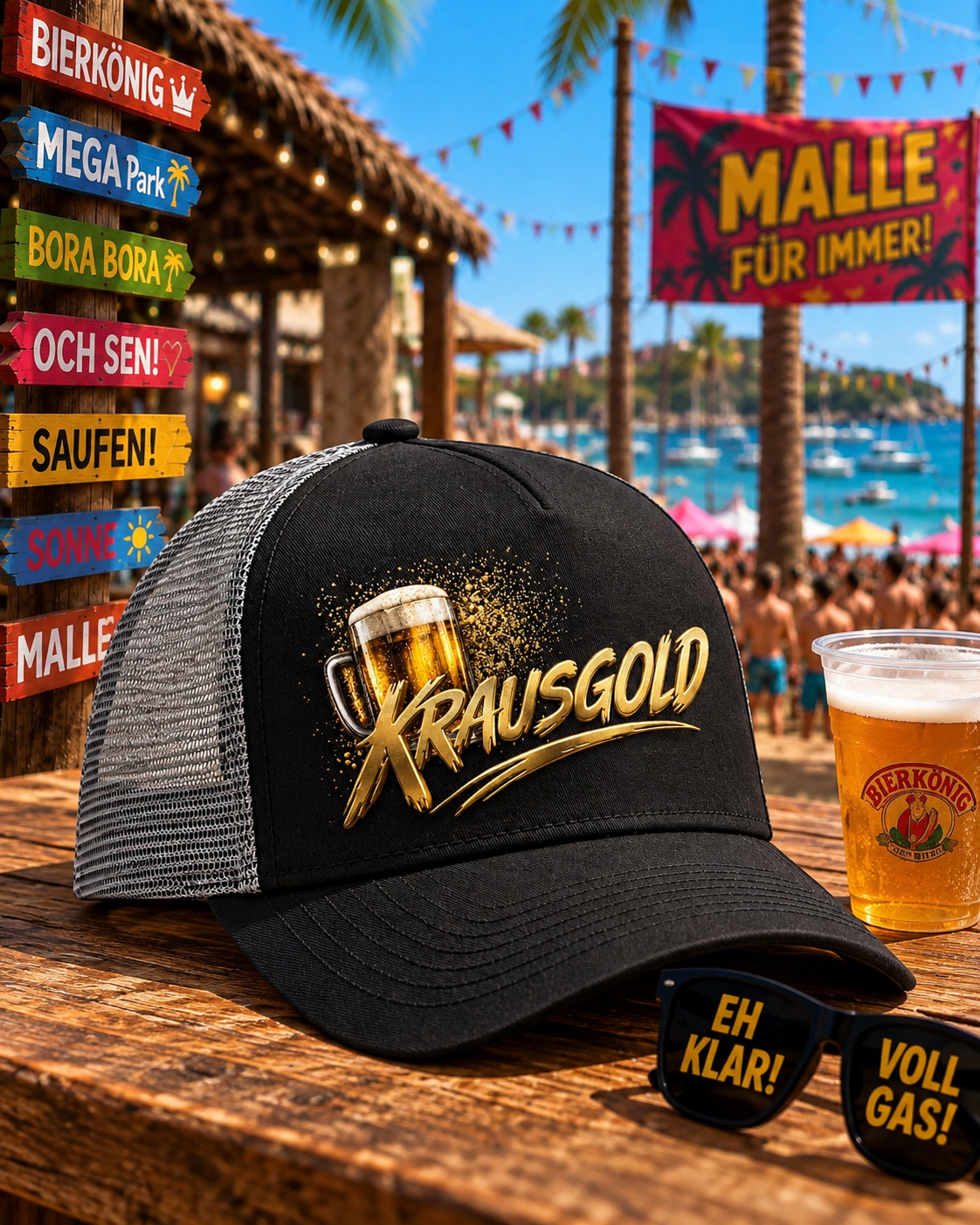 KRAUSGOLD Trucker Cap