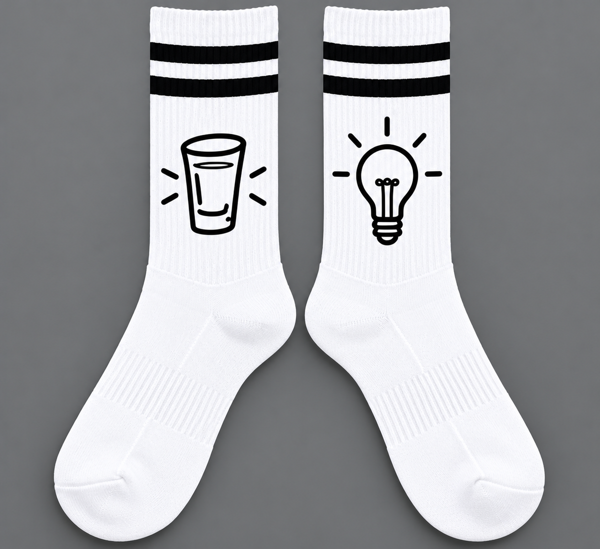 Schnapsidee Tennissocken