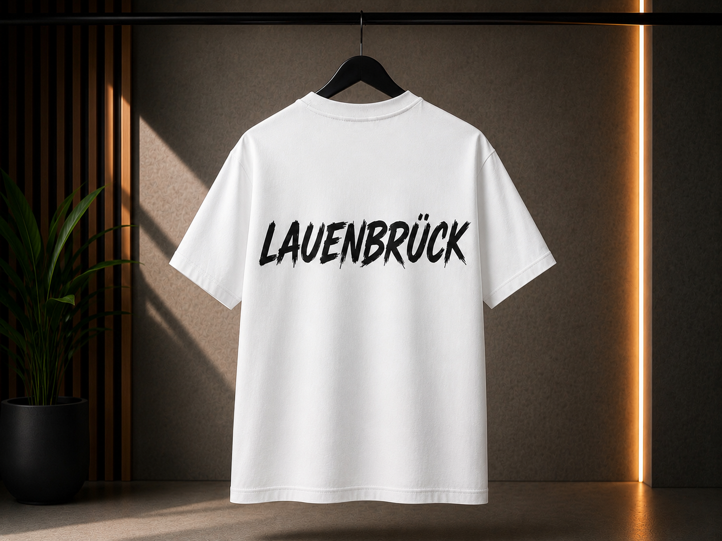 Samtgemeinde Fintel Oversize T-Shirt Weiß 240g/m² Lauenbrück