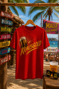 KRAUSGOLD T-Shirt Rot 150g/m²
