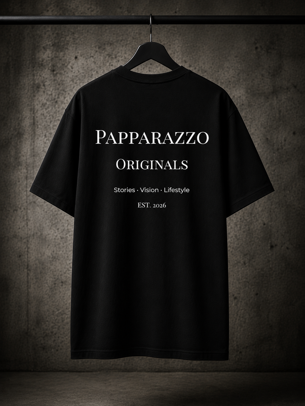 Jacky X Papparazzo Oversized T-Shirt Schwarz 240g/m²