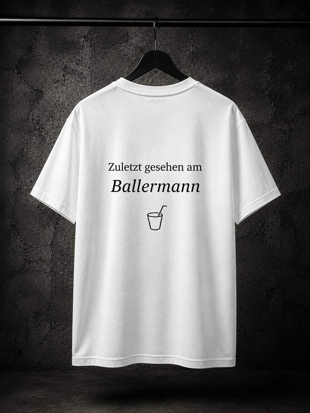 Jacky X Papparazzo Gesucht T-Shirt Weiß 150g/m²