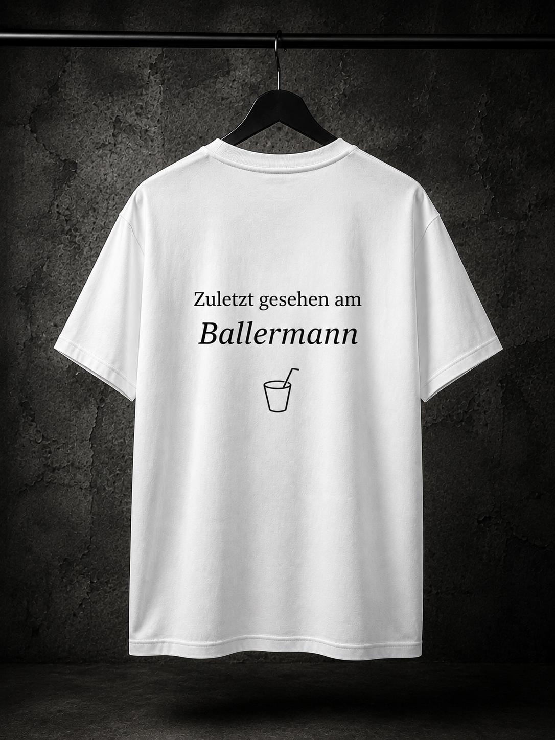Jacky X Papparazzo Gesucht T-Shirt Weiß 150g/m²