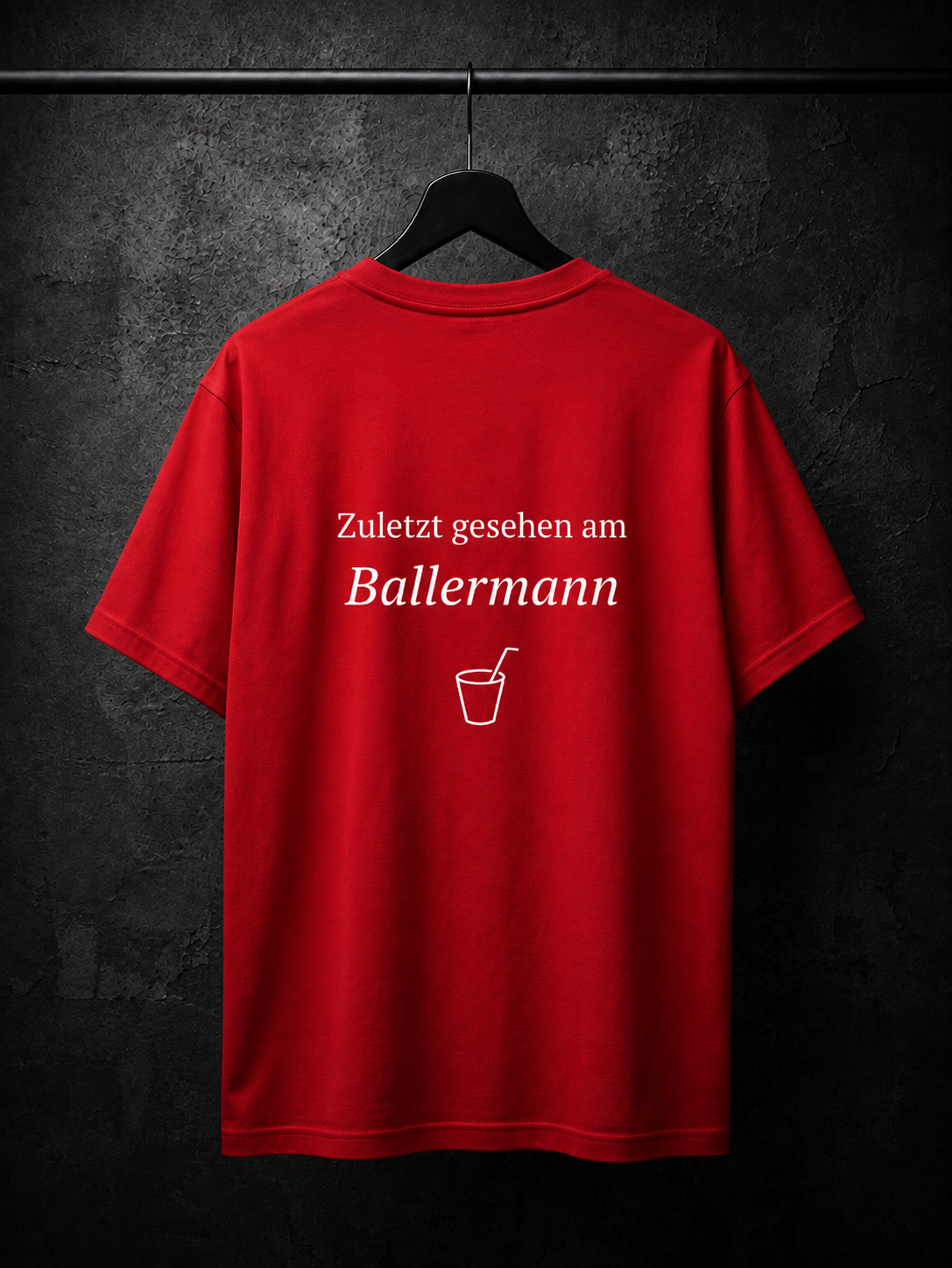 Jacky X Papparazzo Gesucht T-Shirt Rot 150g/m²