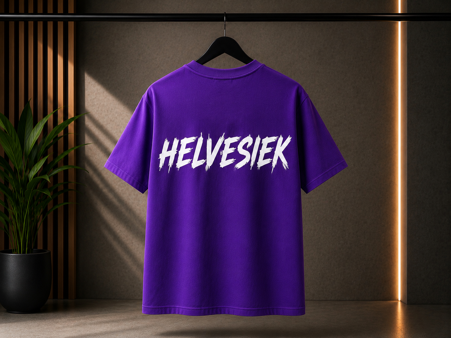 Samtgemeinde Fintel Oversize T-Shirt Lila 240g/m² Helvesiek