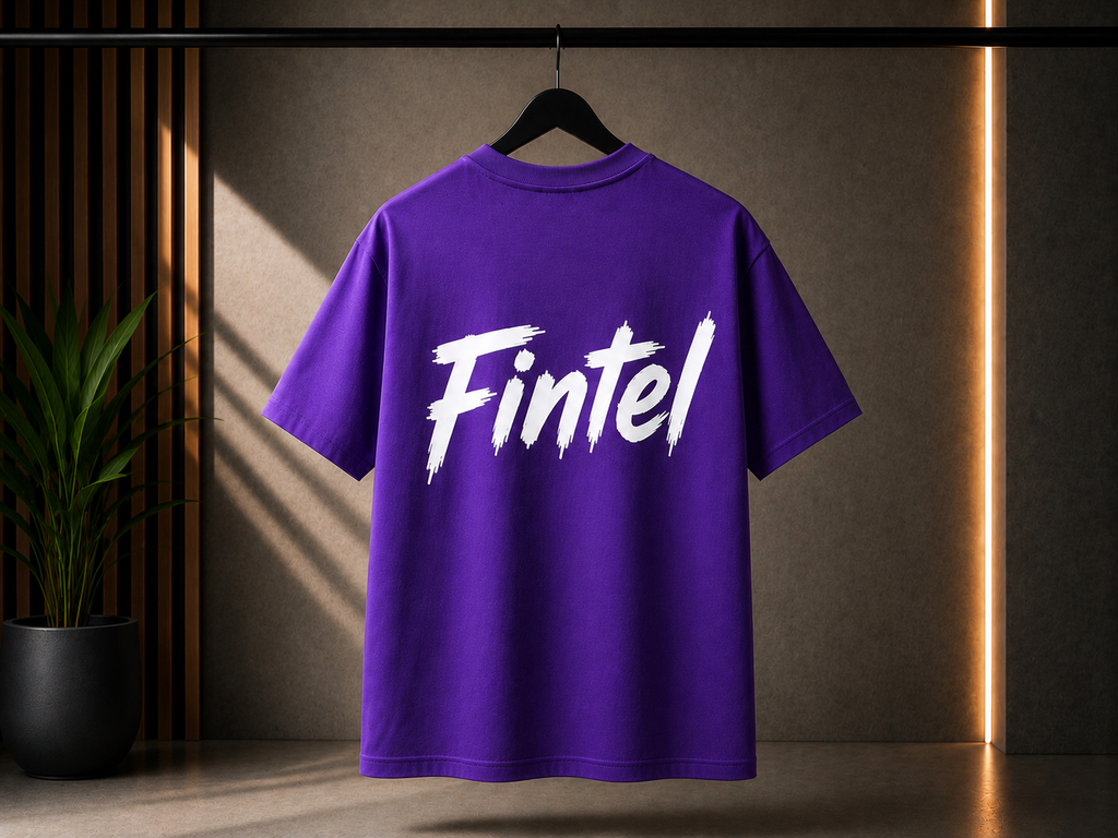 Samtgemeinde Fintel Oversize T-Shirt Lila 240g/m² Fintel