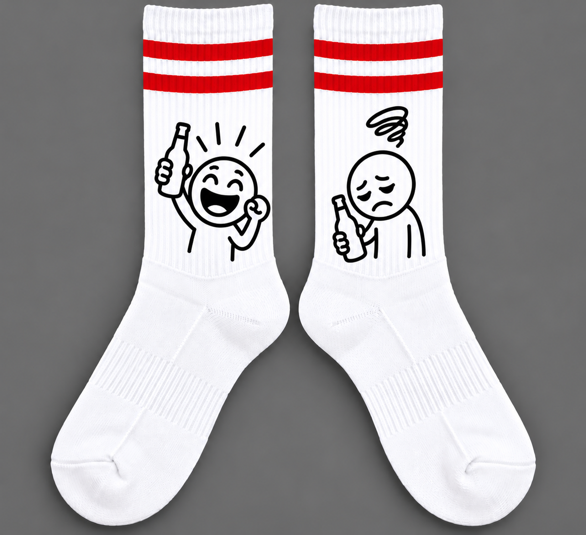 Glück&Traurig Tennissocken