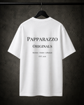 Jacky X Papparazzo Oversized T-Shirt Weiß 240g/m²