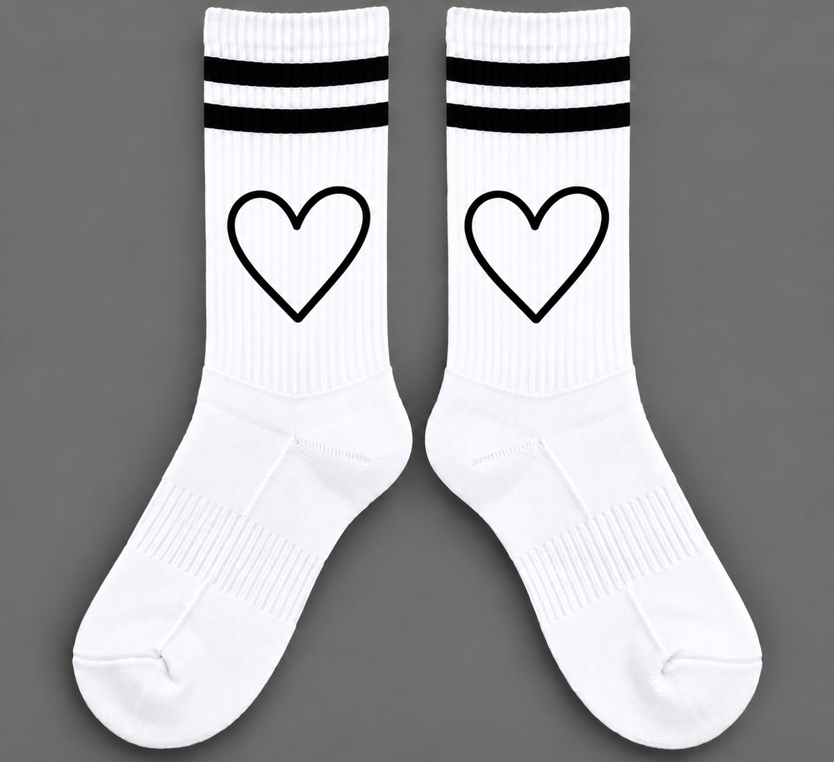 Herz Tennissocken