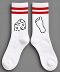 Käsefuß Tennissocken