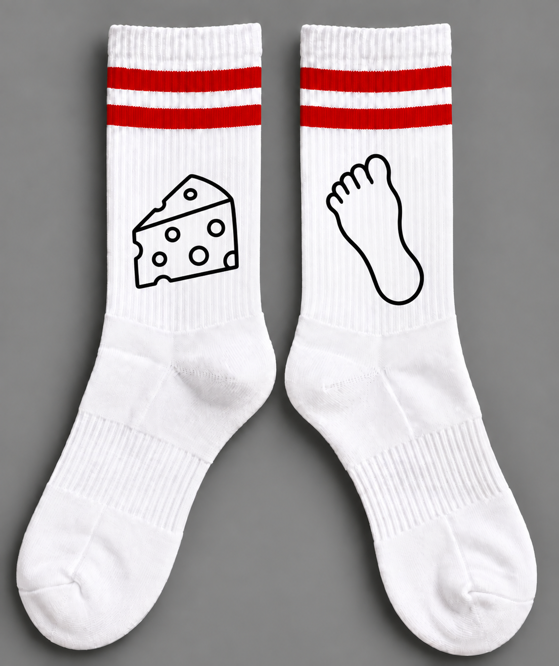Käsefuß Tennissocken