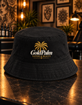 Freeezy Gold Palm Fischerhut Schwarz