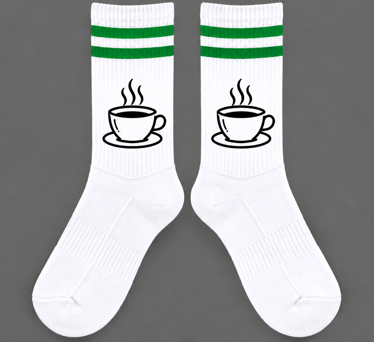 Kaffee Tennissocken