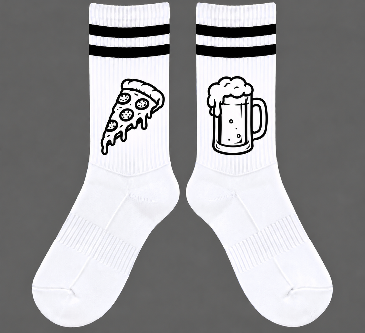 Pizza&Bier Tennissocken (Kopie)