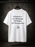 Jacky X Papparazzo Frühdienst T-Shirt Weiß 150g/m²