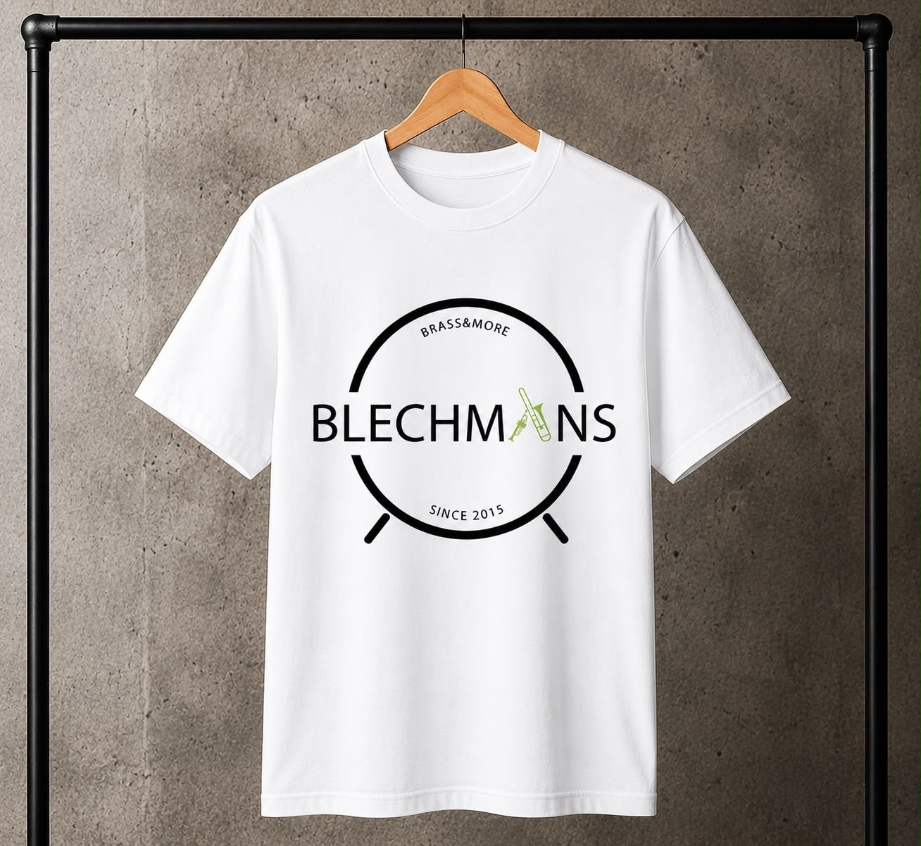 BLECHMÄNS T-Shirt Weiß150g/m²