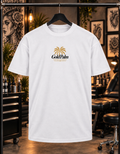 Freeezy Gold Palm T-Shirt Weiss 190g/m²