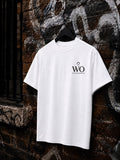WO Oversized T-Shirt Weiß 240g/m²