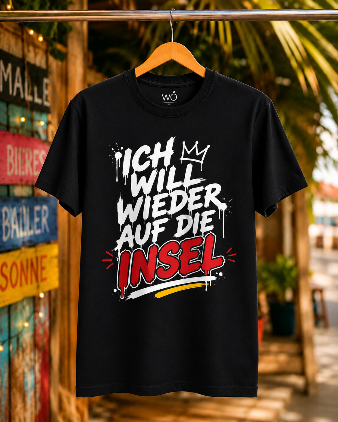 MALLEBROS Oversized T-Shirt Schwarz 240g/m²