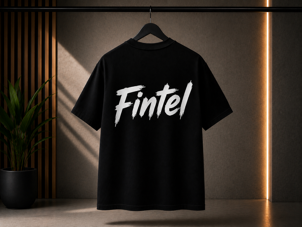 Samtgemeinde Fintel Oversize T-Shirt Schwarz 240g/m² Fintel