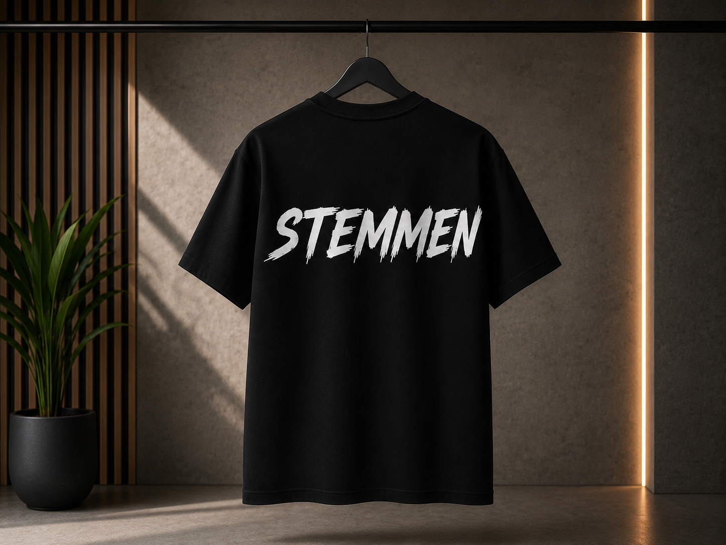 Samtgemeinde Fintel Oversize T-Shirt Schwarz 240g/m² Stemmen