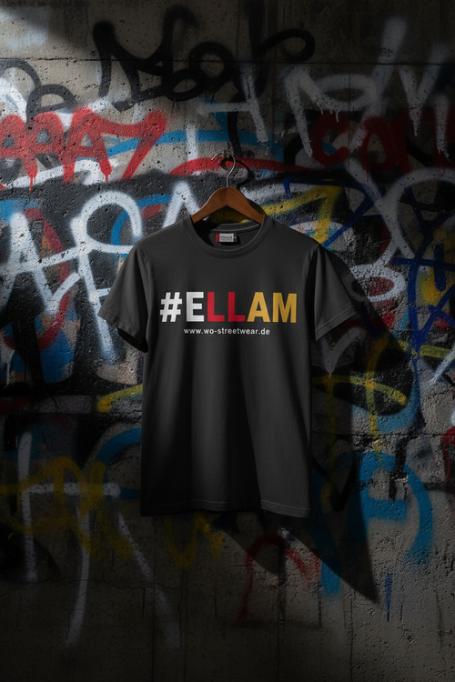 #ELLAM T-Shirt Vorderseite Urban