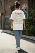 Weißes T-Shirt Rückseite